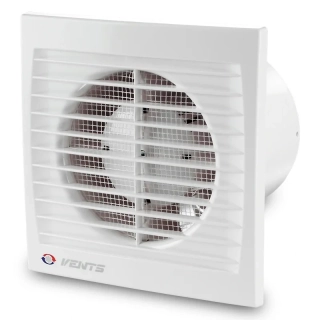 Ventilátor 100S typ S, priemer 100 mm, sieťka proti hmyzu bez žalúzie